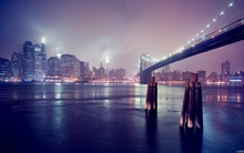 water cityscapes bridges 1366x768 wallpaper 